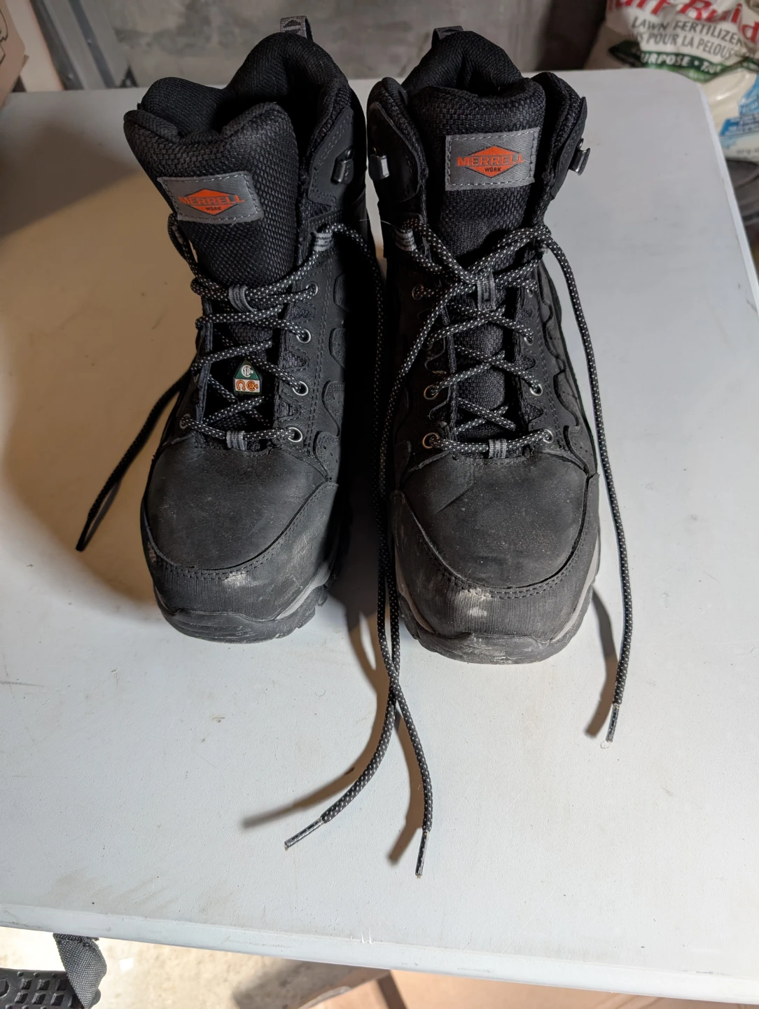 Merrell Men's Wide Work Boots Size 10