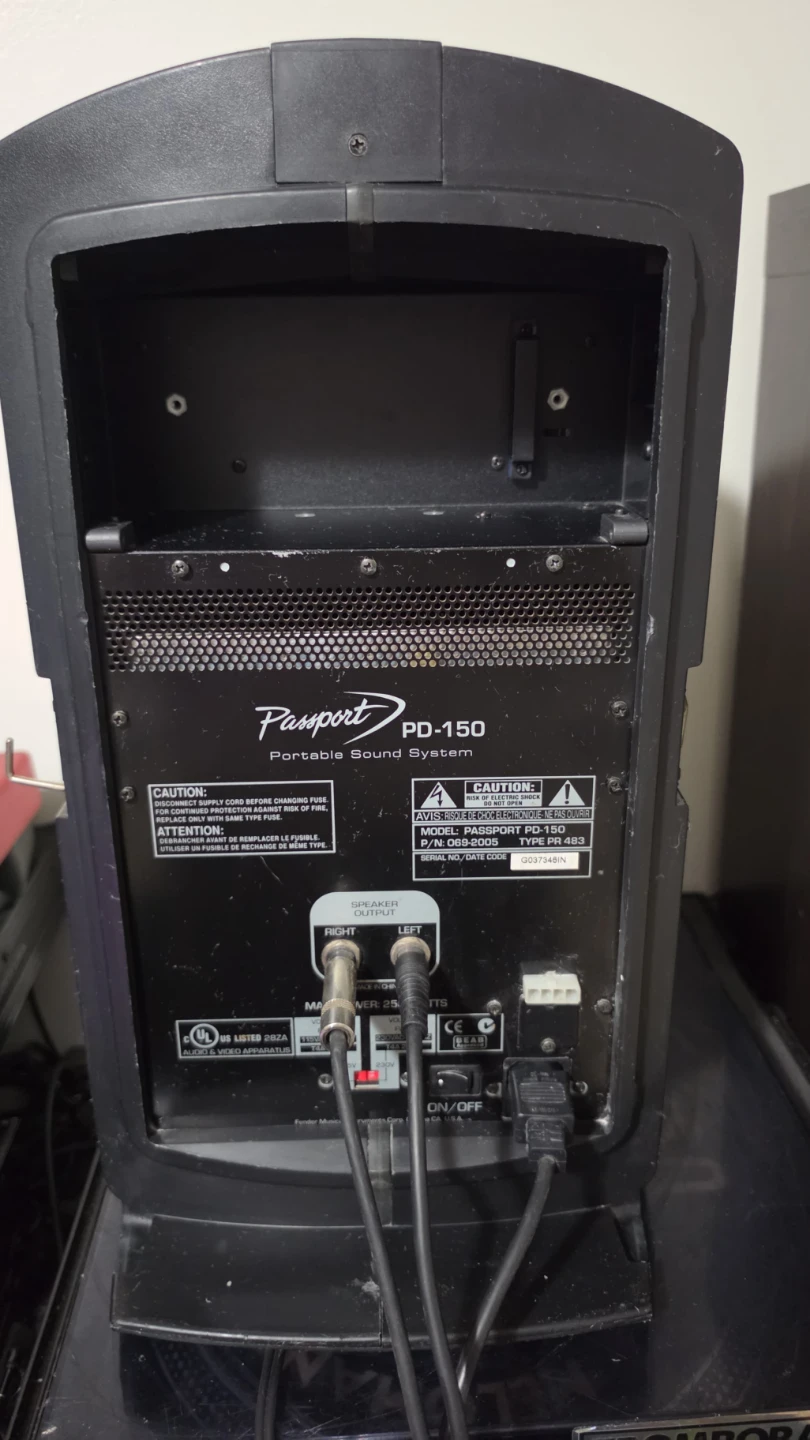 Fender Passport PD-150 Portable Sound System - photo 4