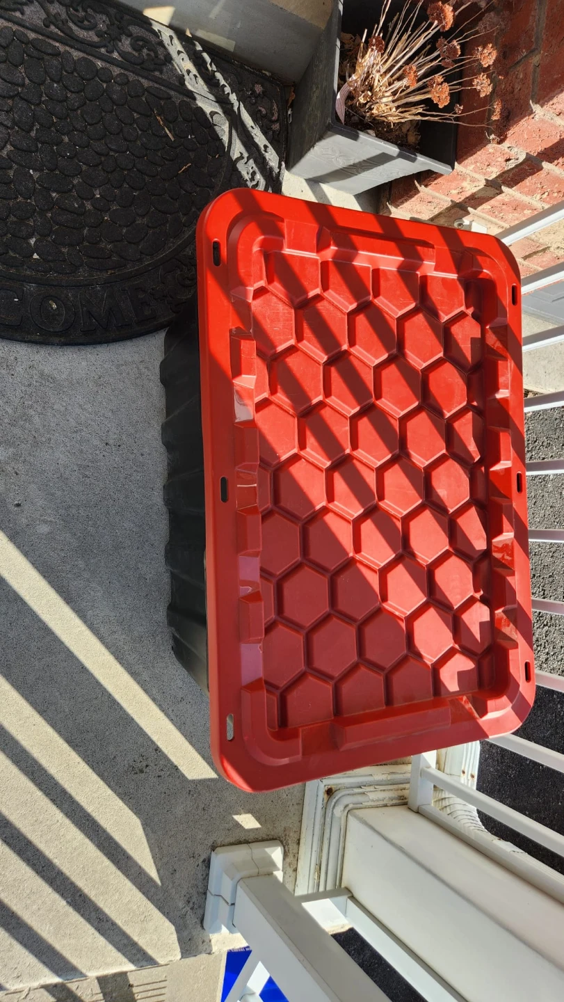 Tuffstore Heavy-Duty Storage Tote Box - 102 Litres / 27 Gallons - photo 5