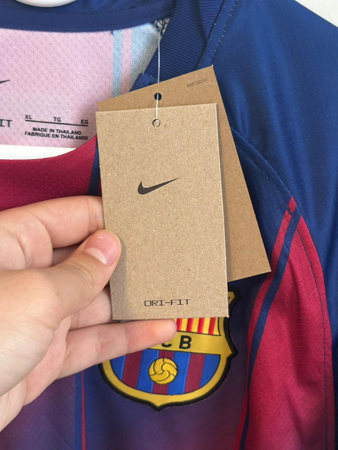 Nike FC Barcelona 2023/2024 Jersey XL - photo 3