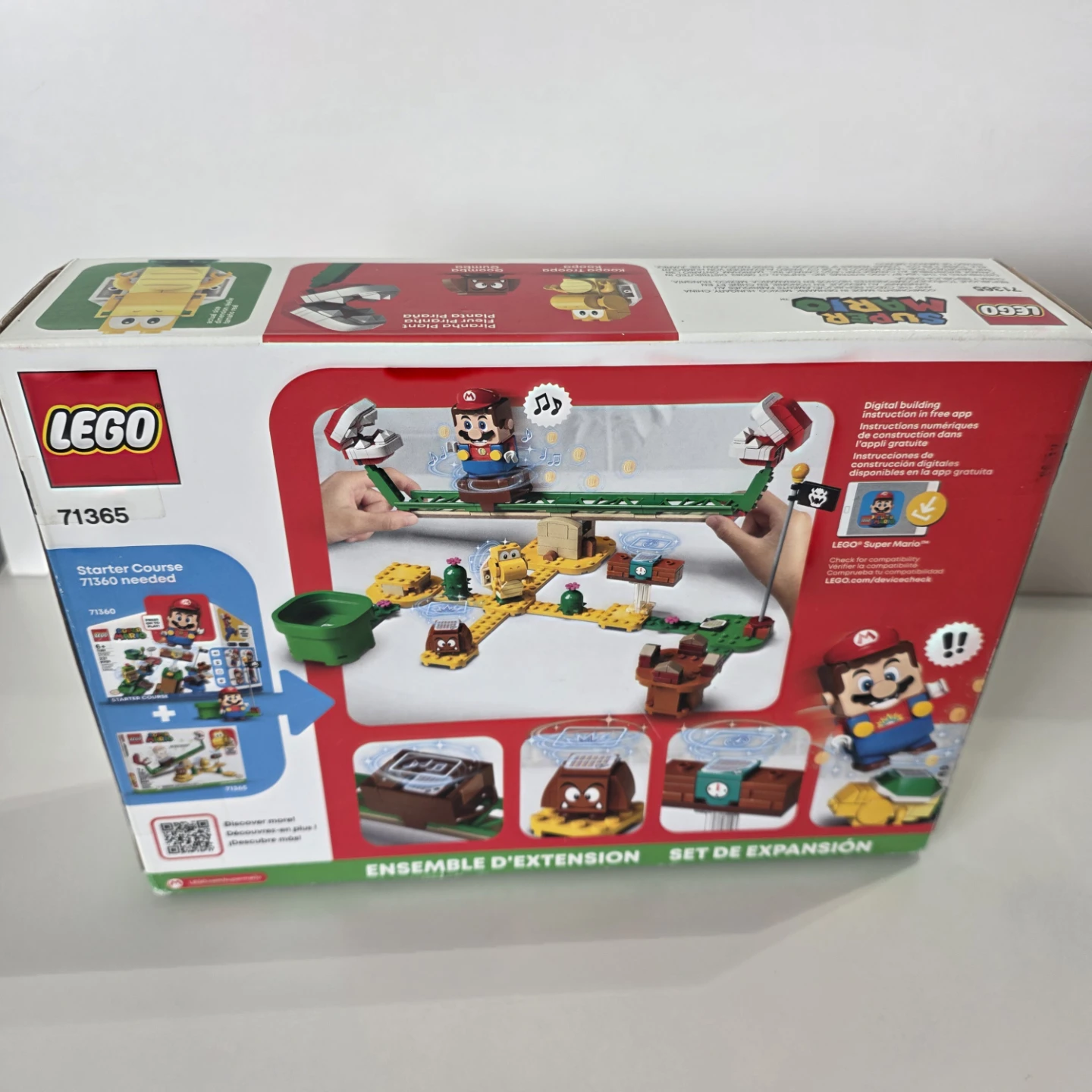 LEGO Super Mario Piranha Plant Puzzler Expansion Set 71365 - photo 2