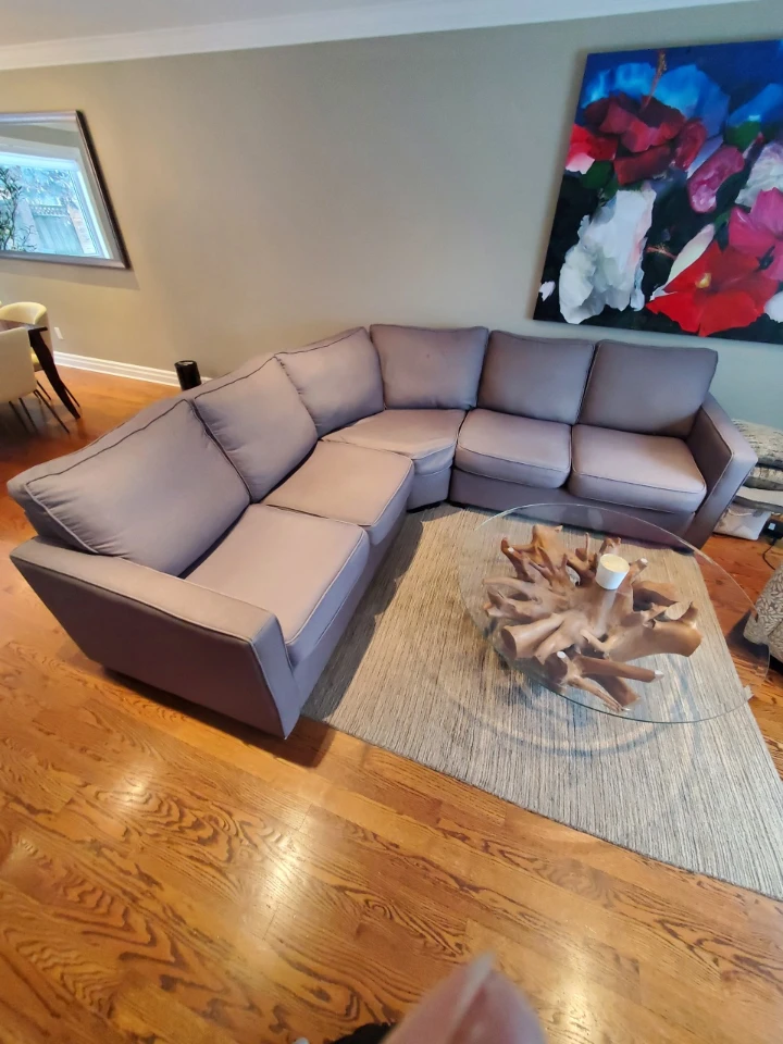 Sectional Sofa - Grey - photo 2