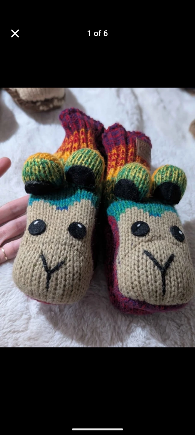 Ryber Outerwear Rainbow Alpaca Mittens