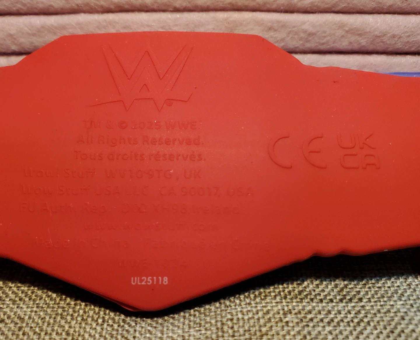 WWE Slapband Series 2 Roman Reigns Championship Belt - photo 4