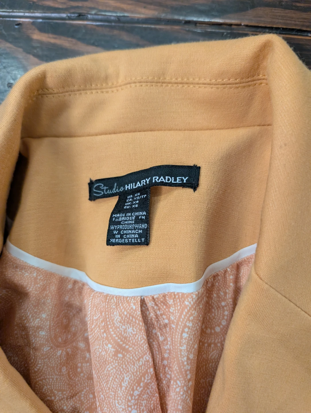 Studio Hilary Radley Women's Blazer - Yellow - Size XS - photo 2