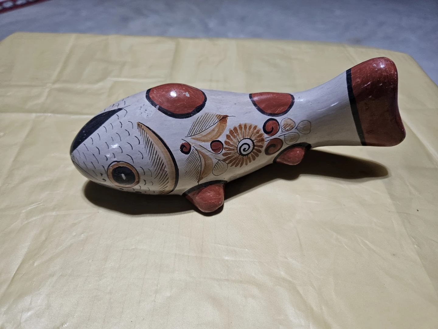 Hand-painted Ceramic Fish Figurine - photo 2