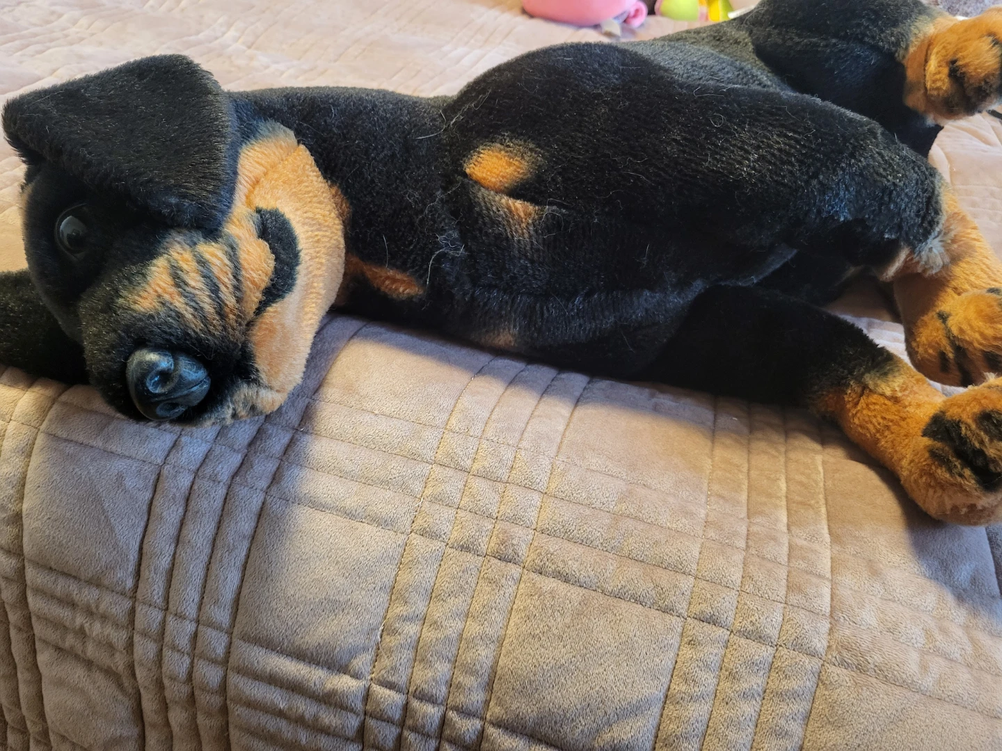 Plush Rottweiler Dog Stuffed Animal