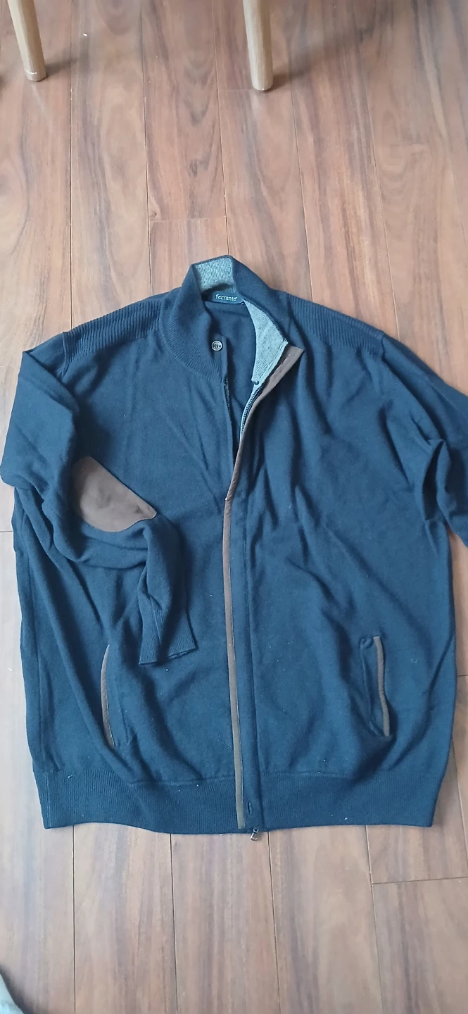 Ferrante Full Zip Cardigan Sweater