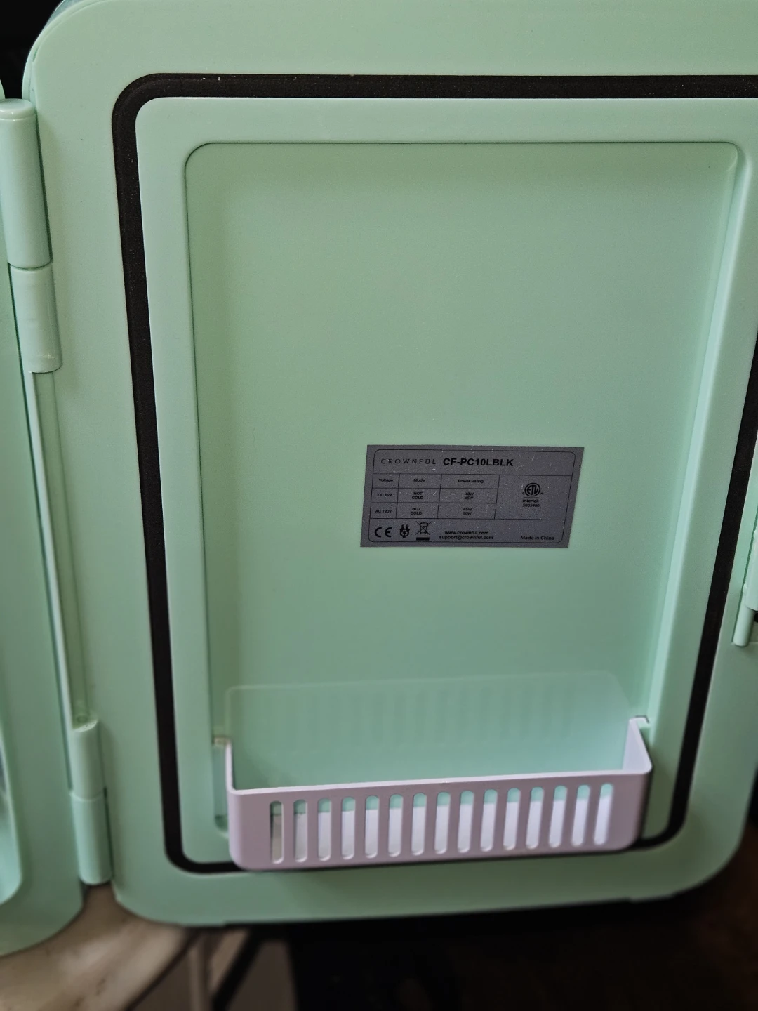 CROWNFUL Mini Fridge CF-PC10 - photo 3