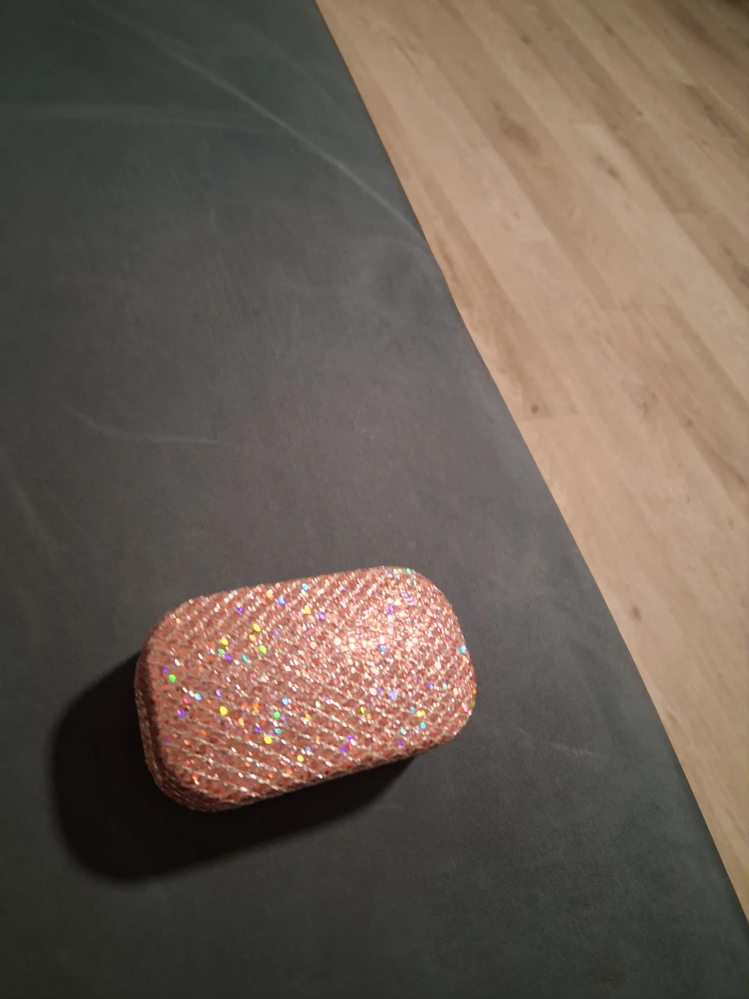 Sparkly Rose Gold Clutch - photo 2