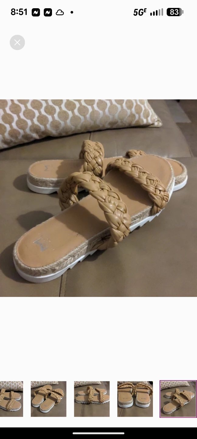MARC FISHER JAIMEE ESPADRILLE SLIDE SANDAL - photo 5
