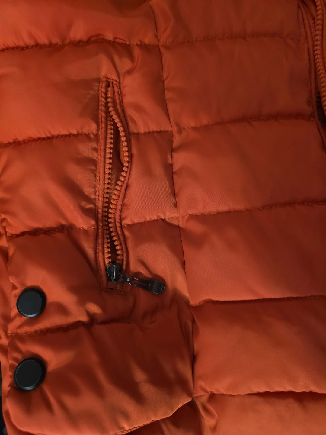 Bright Orange Puffer Vest - photo 3