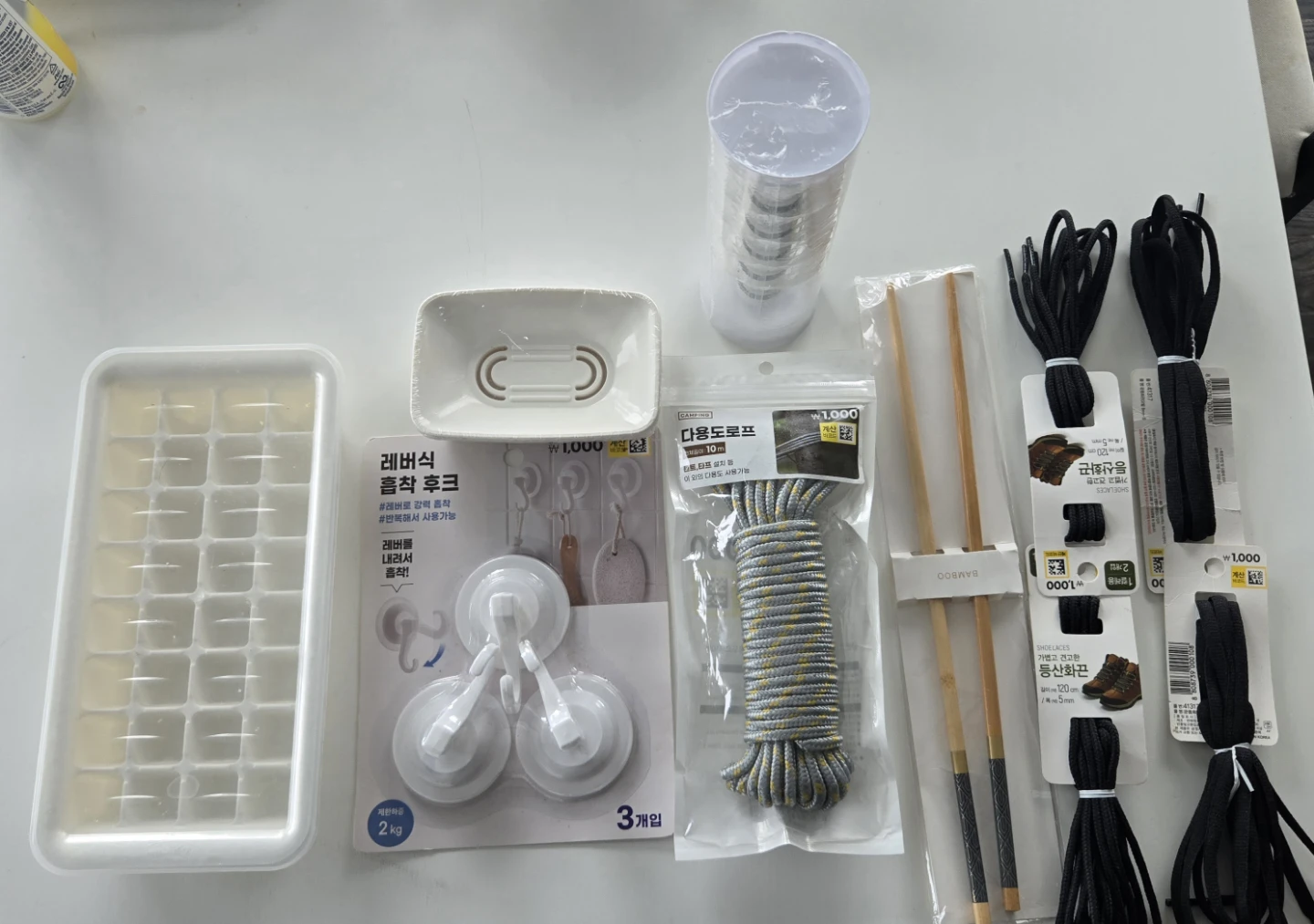 Assorted Household Items: Ice Cube Tray, Soap Dish, Hook - photo 2