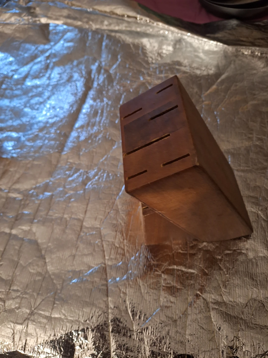 Wooden Knife Block Holder - photo 3