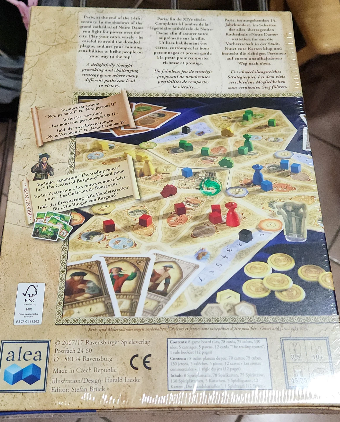 Brand New Board game: Notre Dame 10th anniversary edition - photo 2