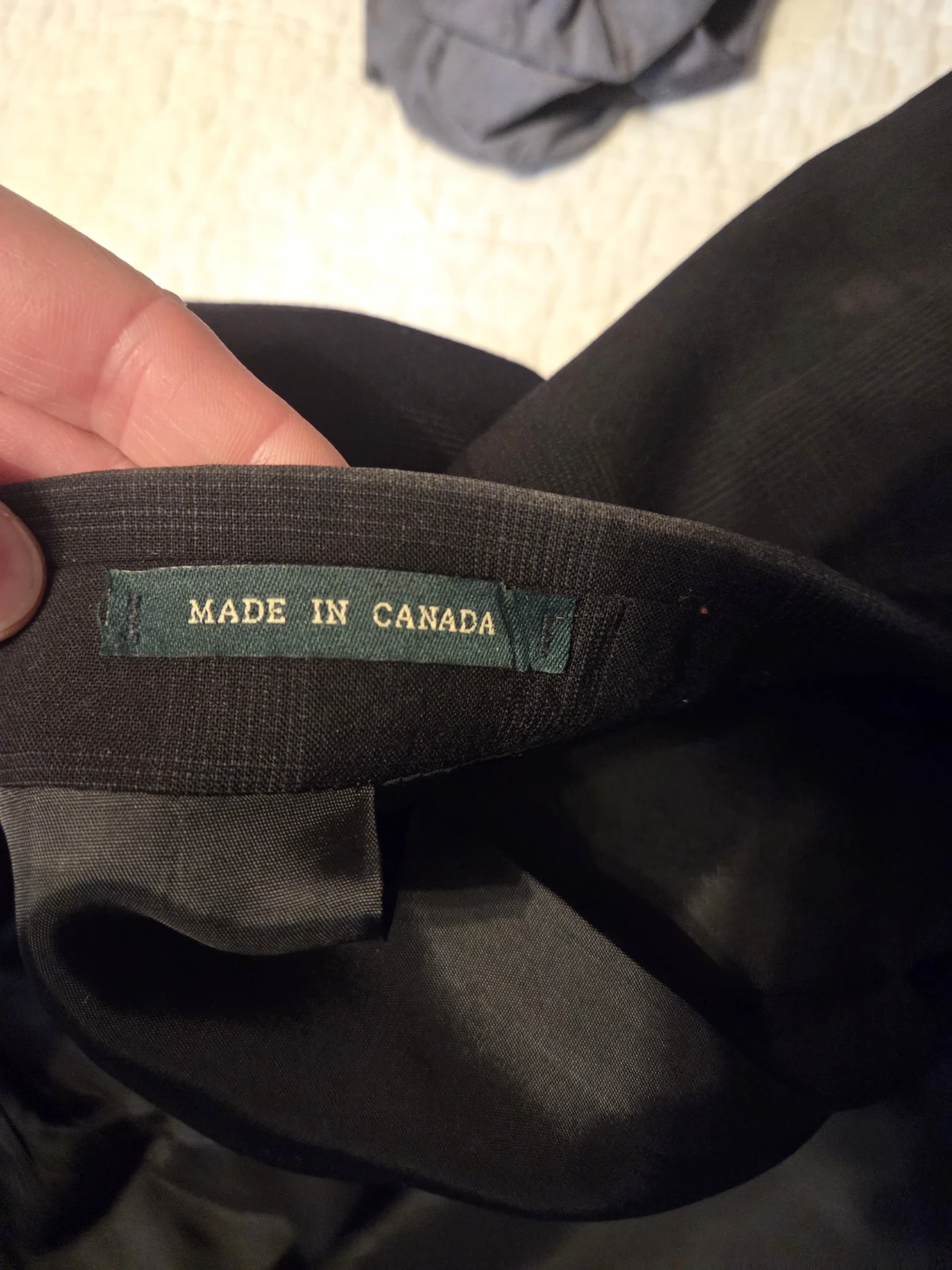 Lauren Ralph Lauren Wool Suit Jacket - Made in Canada - photo 4