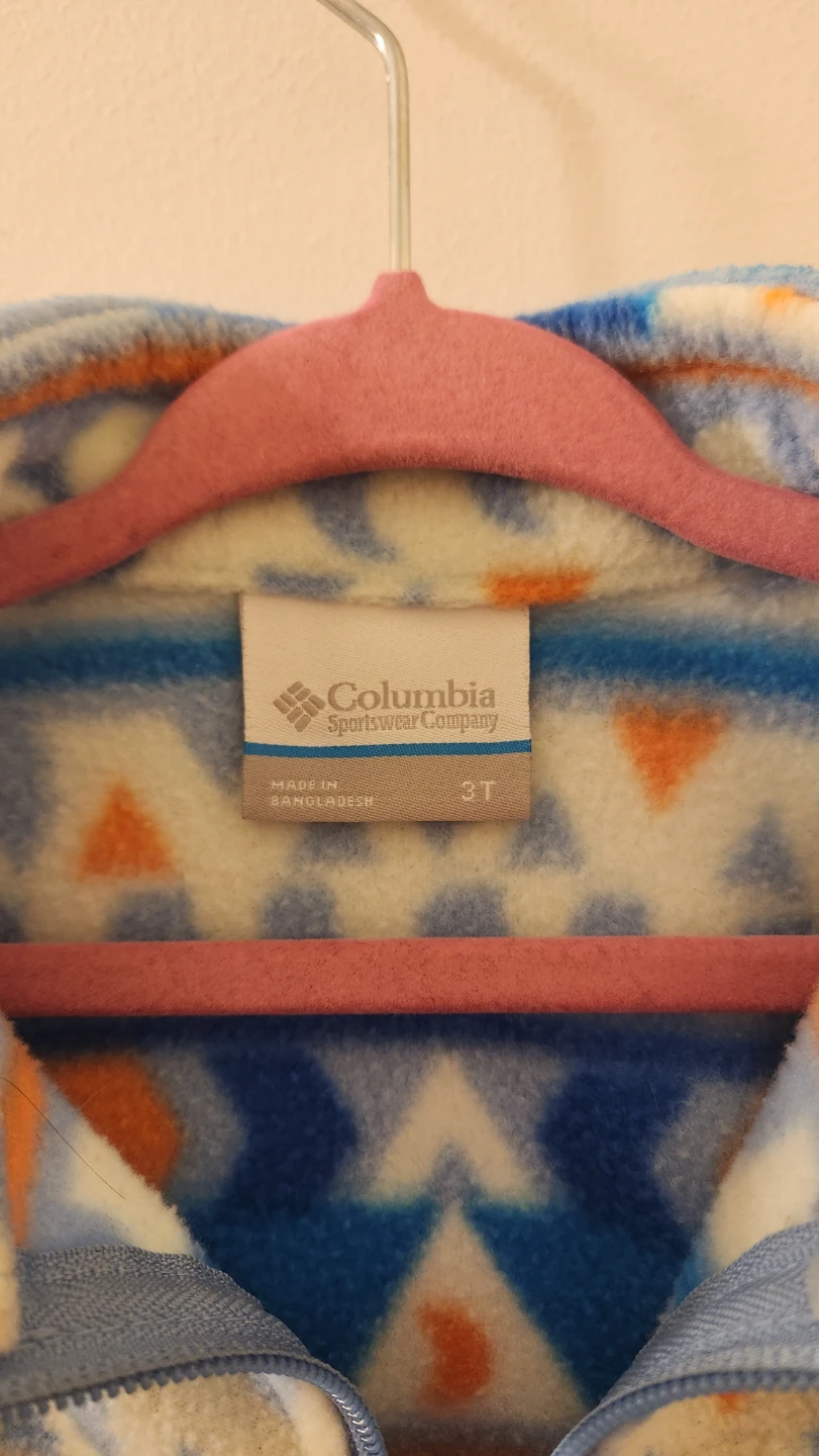Columbia Fleece Jacket Toddler Size 3T - photo 3