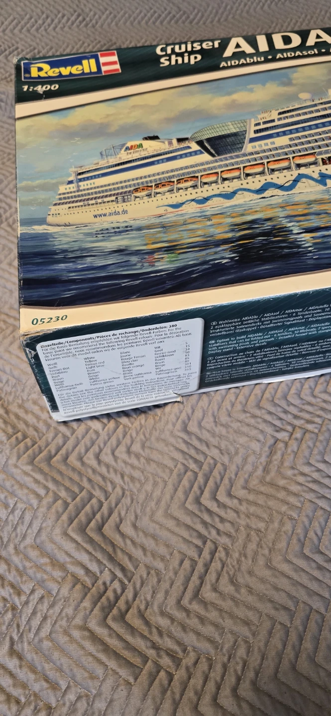 NEW AIDA Plastic Model Kit 1:400 Scale - photo 2