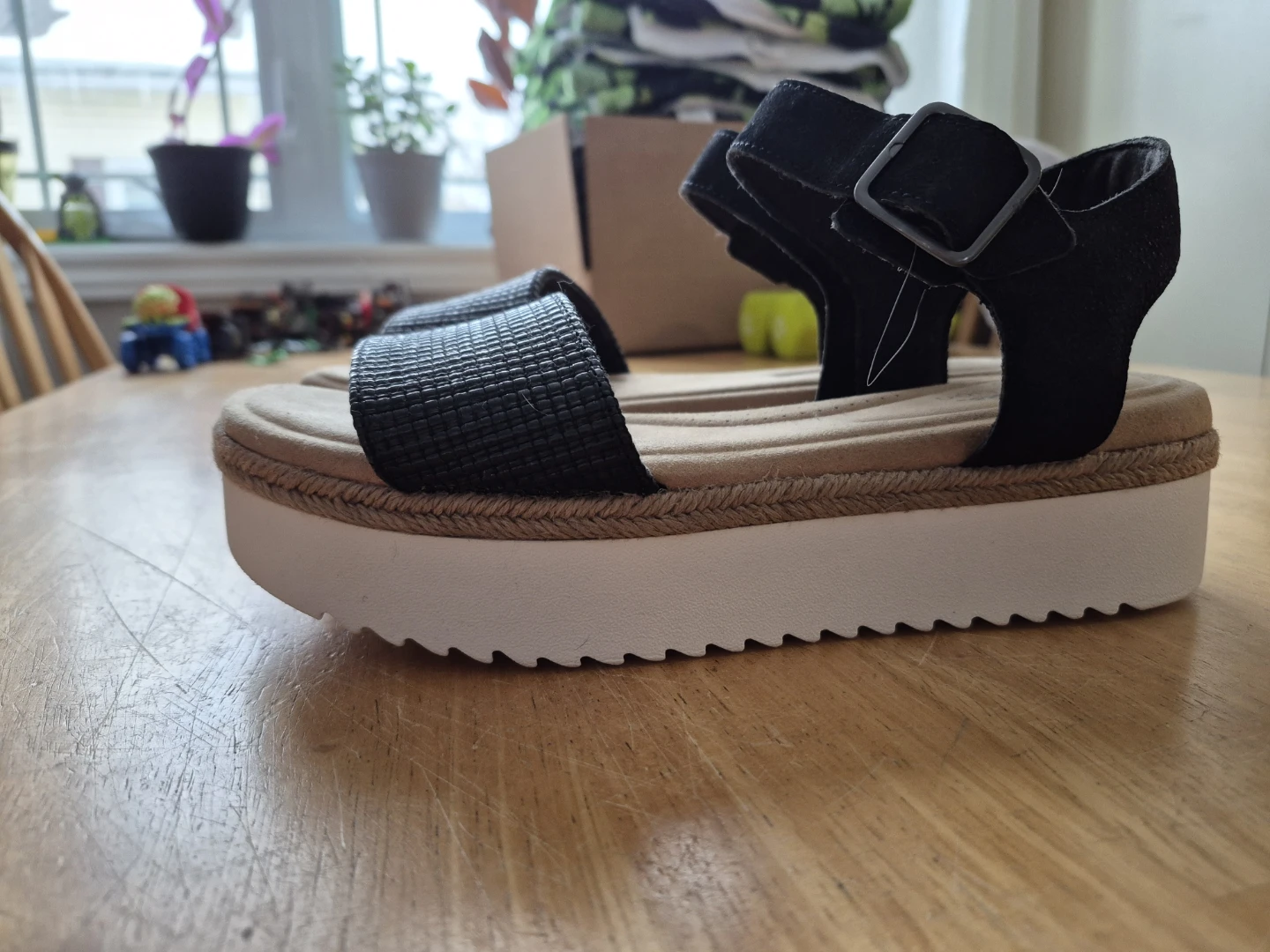 Clarks Collection Black Platform Sandals - photo 3