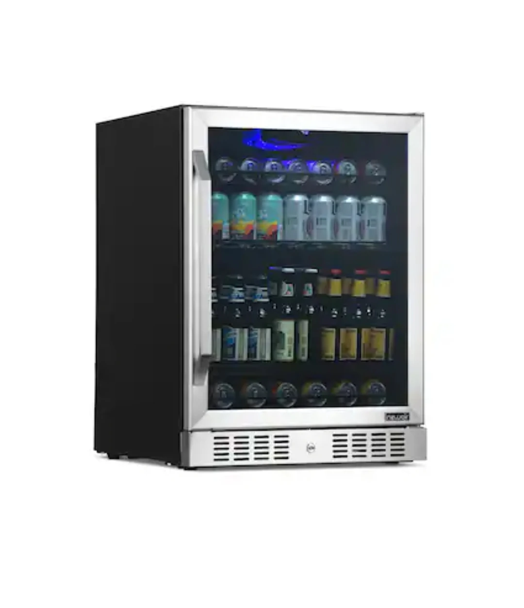 NewAir 24" 177-Can  Stainless Steel Beverage Refrigerator