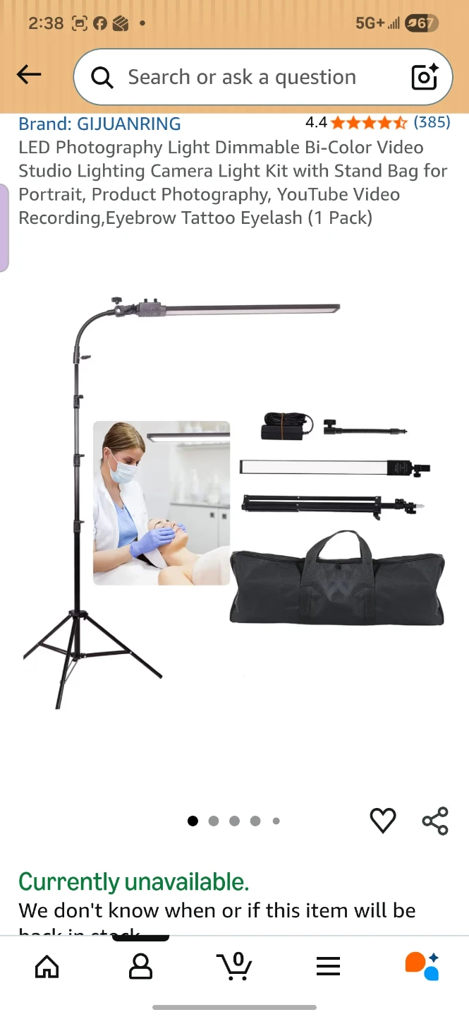 Photography Light Kit with Stand