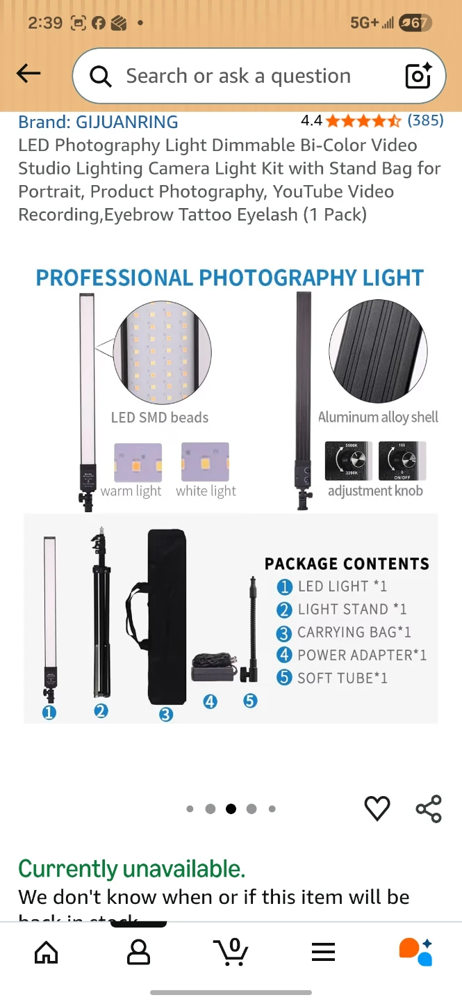 Photography Light Kit with Stand - photo 4