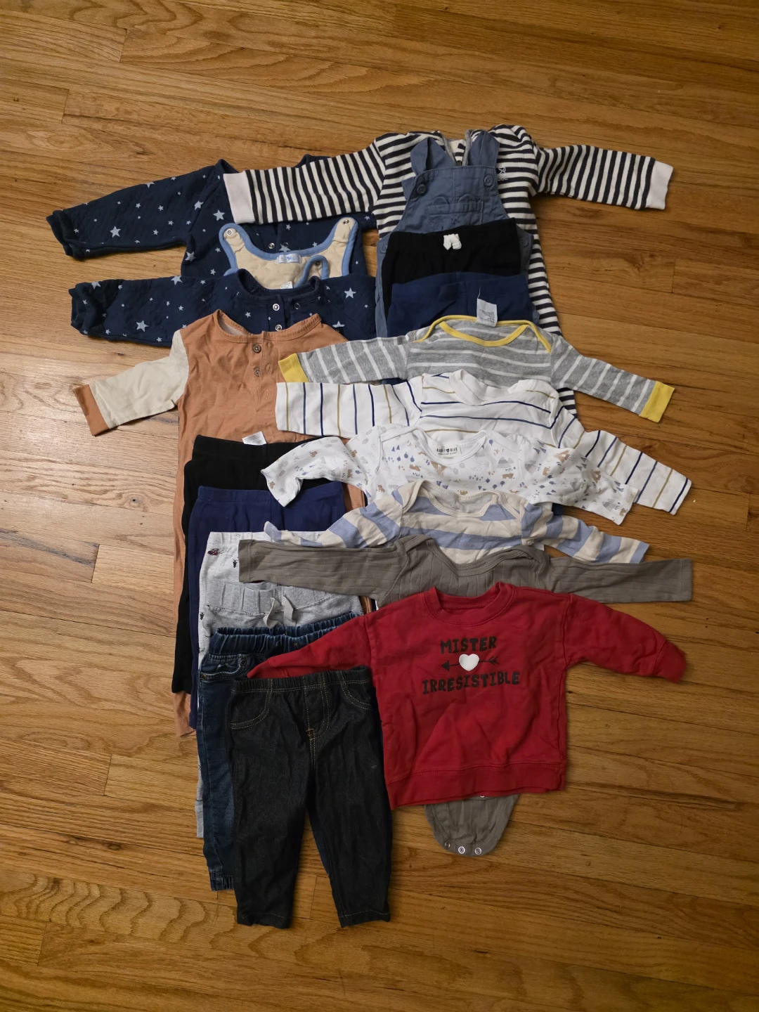 6-12month boy bundle (long sleeves)