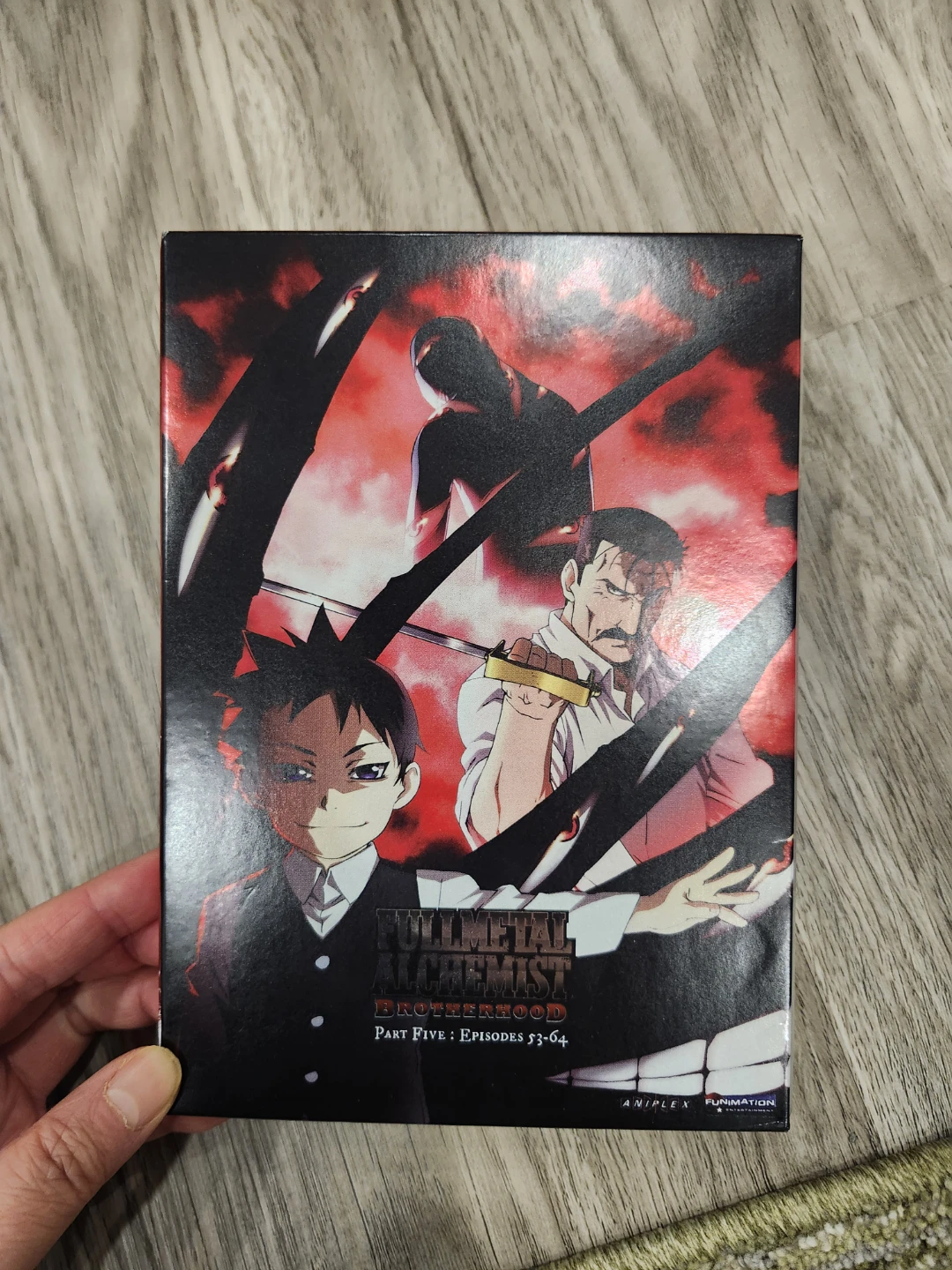 Fullmetal Alchemist Brotherhood Part Five Episodes 53-64 DVD