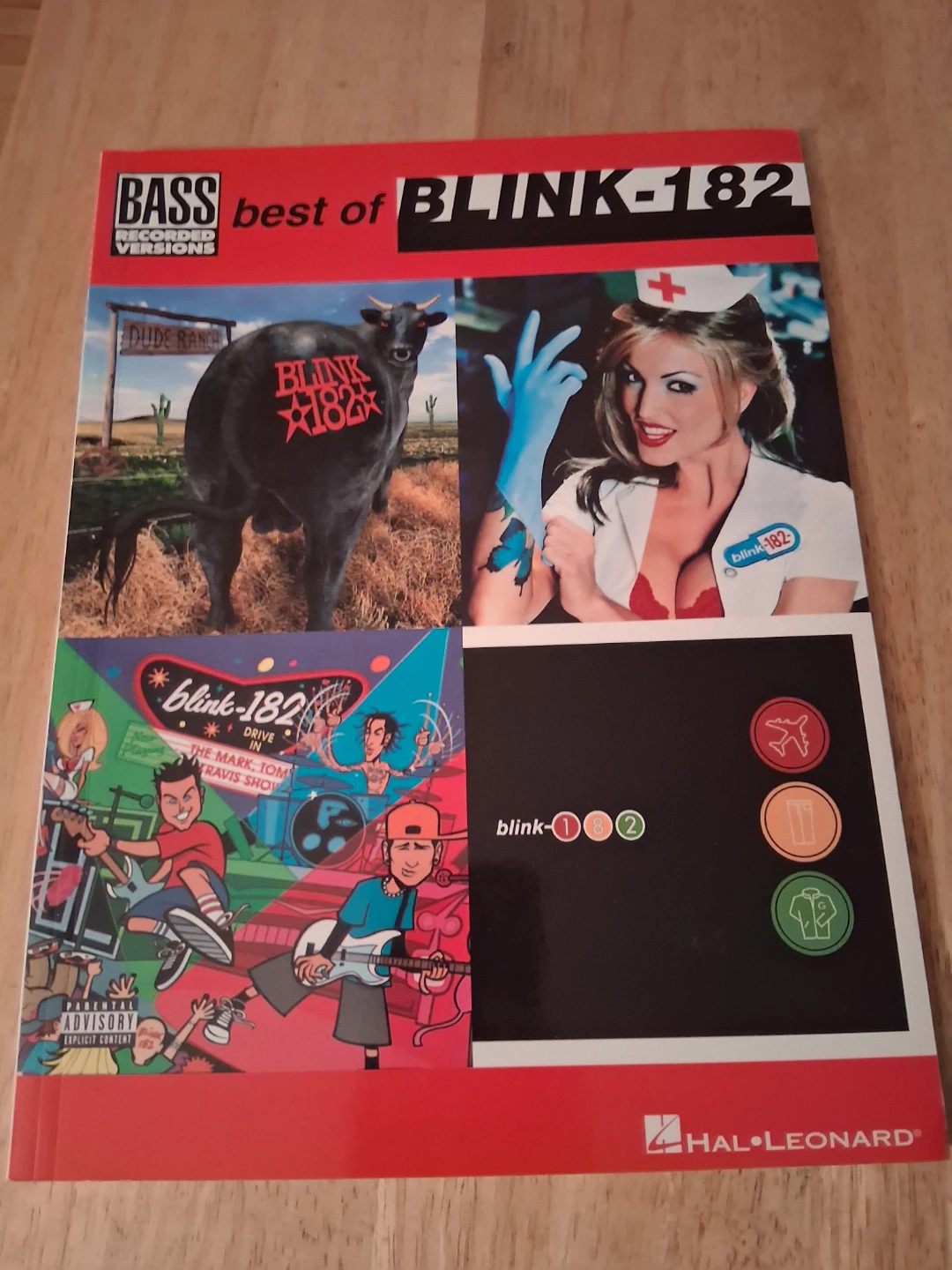 Blink-182 Bass Guitar Songbook