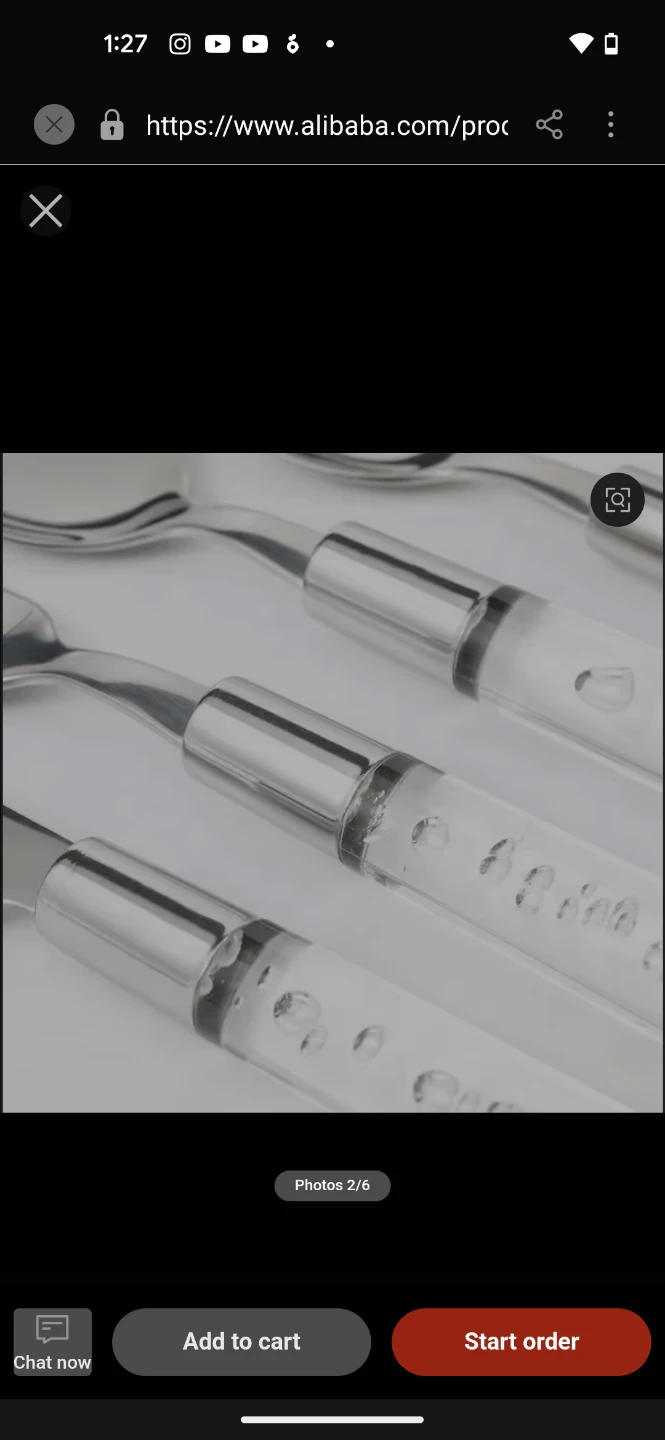 Ikea BUBLOR Acrylic Bubble Cutlery Set - photo 2