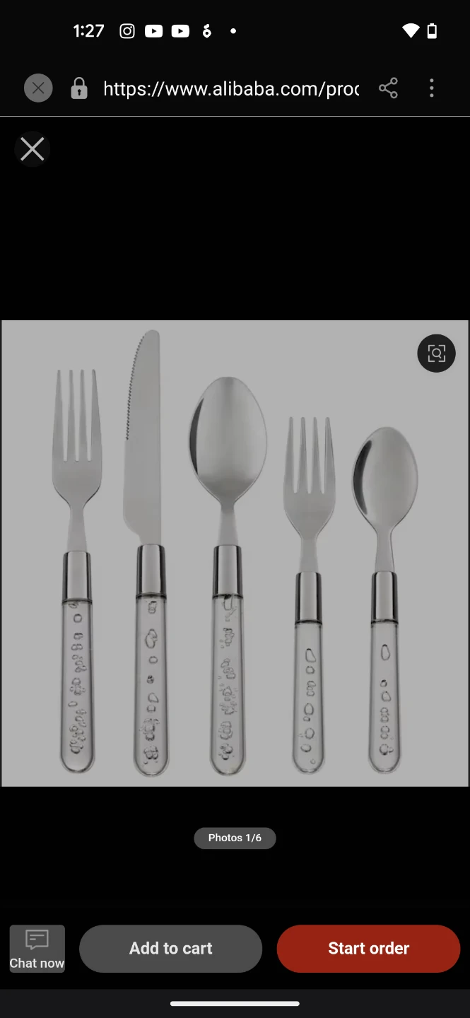 Ikea BUBLOR Acrylic Bubble Cutlery Set - photo 3