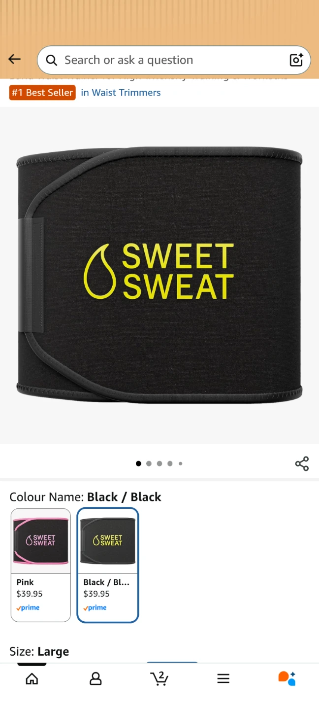 Sweet Sweat Waist Trimmer - photo 3
