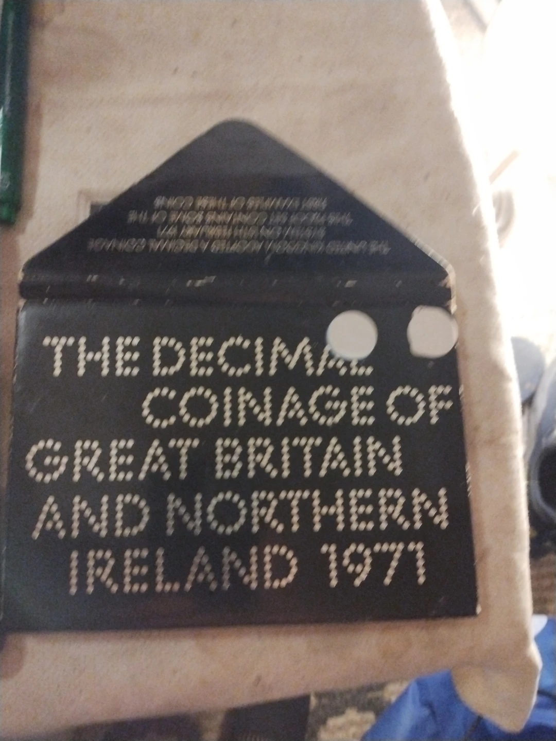 The Decimal Coinage of Great Britain  1971 Coin Set