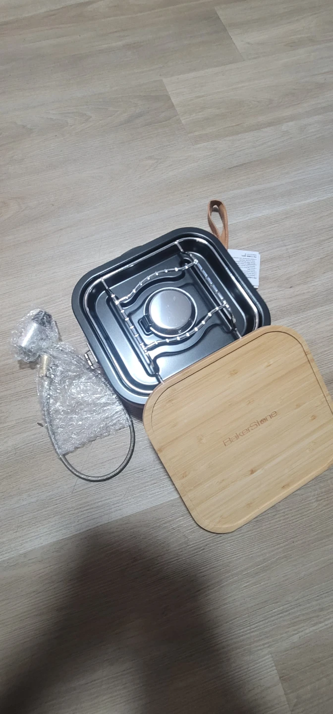 BakerStone Portable Camp Stove with Bamboo Lid - photo 2