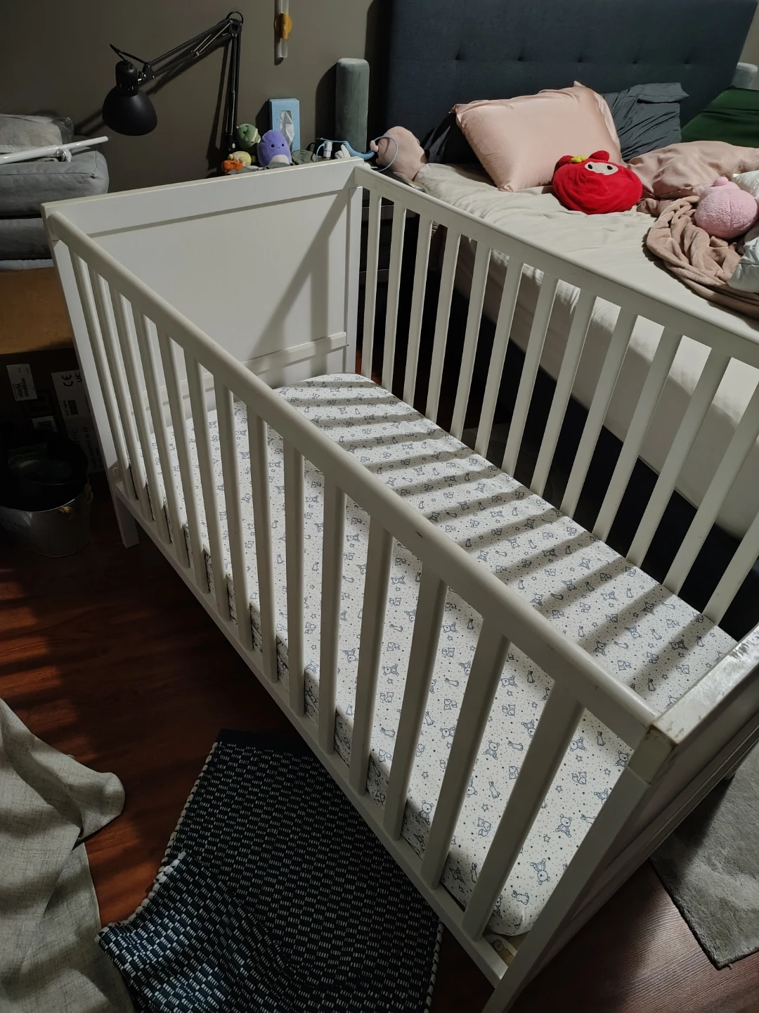 IKEA SUNDVIK Crib, White - photo 2