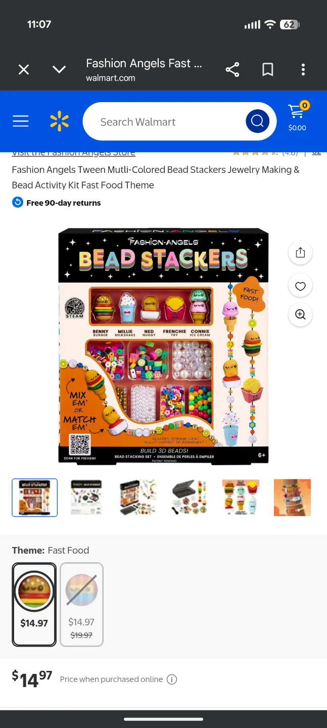 Fashion Angels Bead Stackers Fast Food Jewelry Making Kit - photo 3