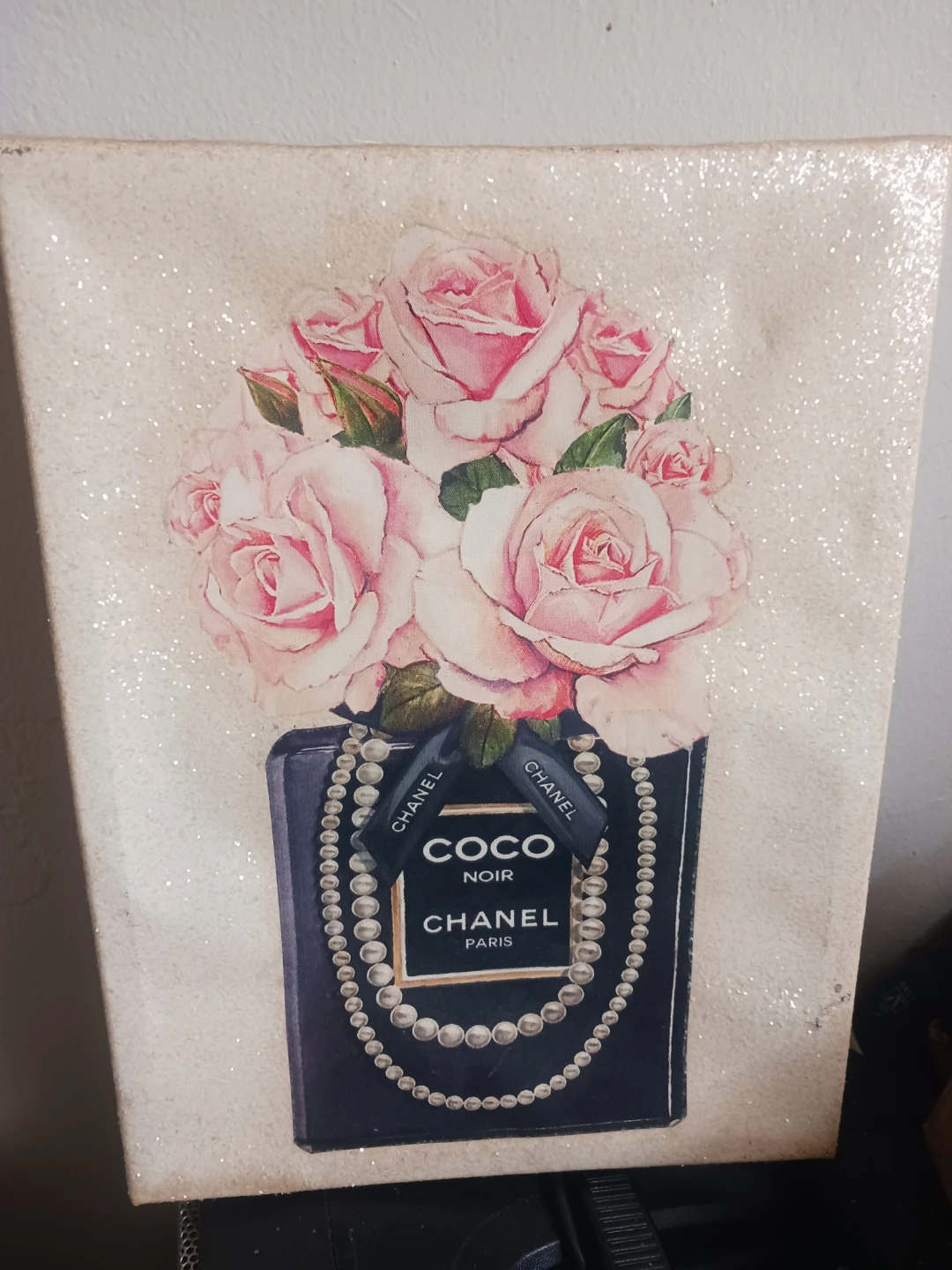 🧡Chanel Coco Noir Inspired Wall Art