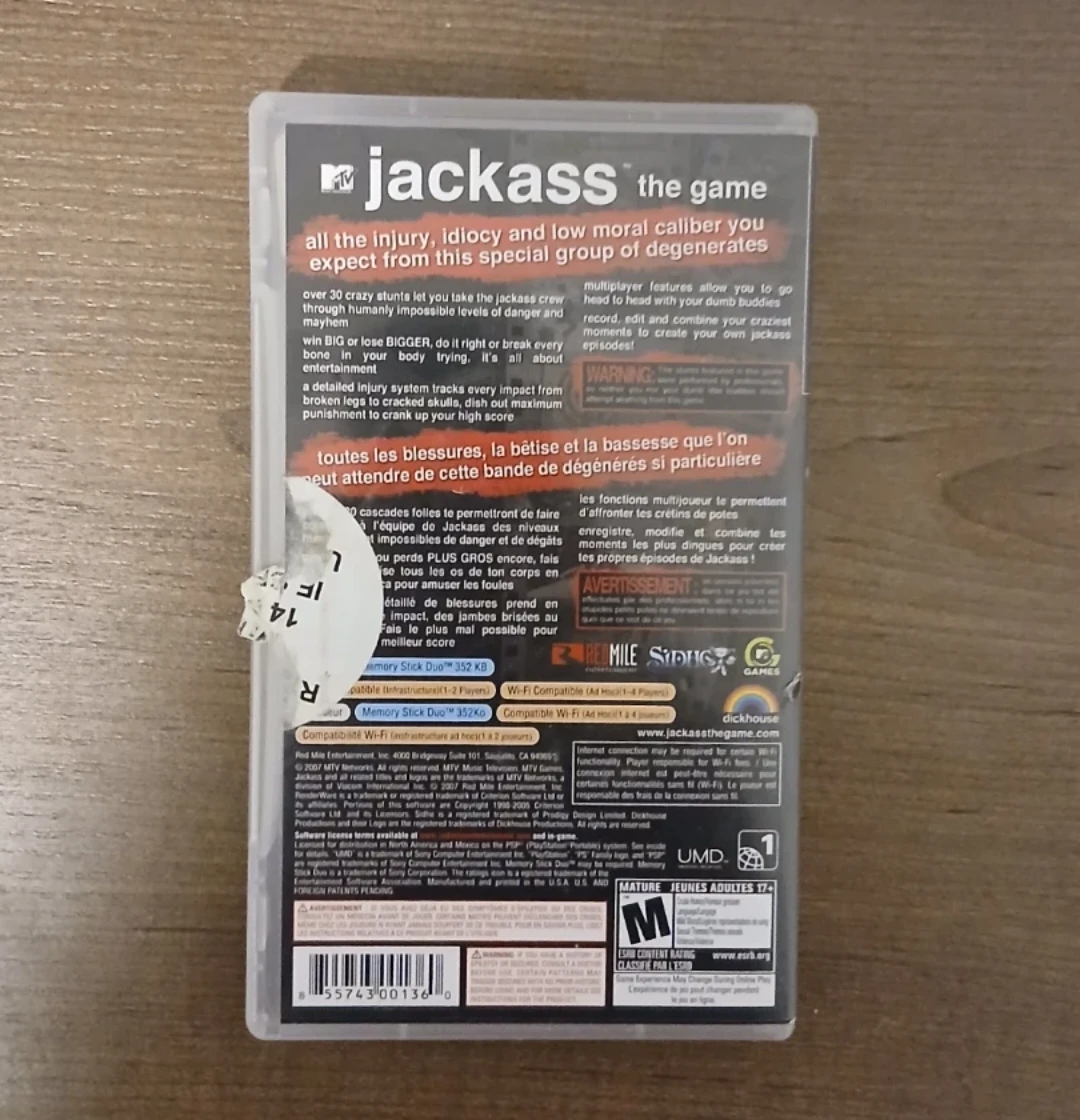 Jackass the Game PSP - photo 3