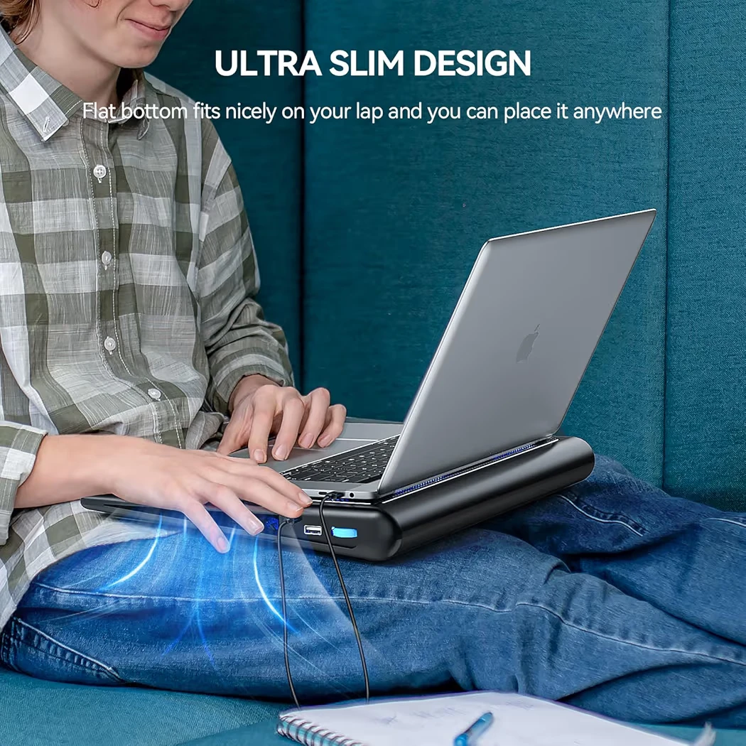 TeckNet Laptop Cooling Pad with Dual 110mm Fans - photo 2