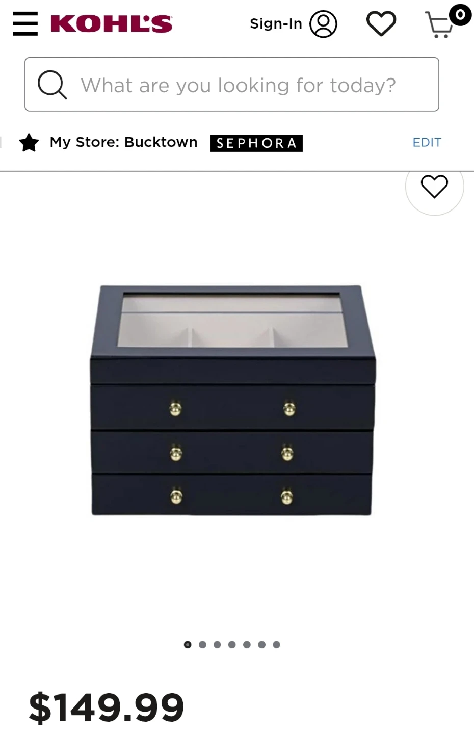 Elegant and high quality Jewelry Box with Glass Top 🧡 - photo 3