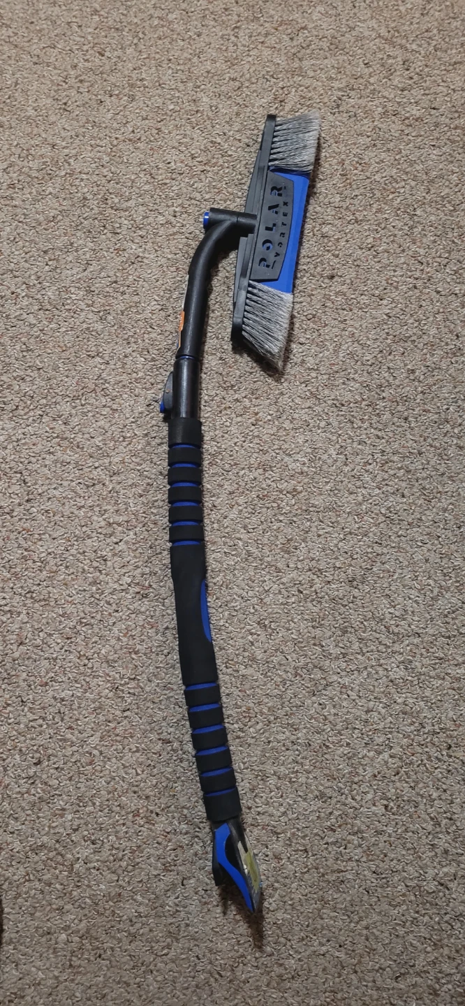 Polar Vortex Extendable Snow Broom / Window Scraper