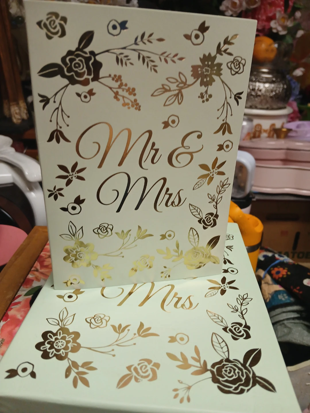 Mr & Mrs Decorative Box Set - photo 2