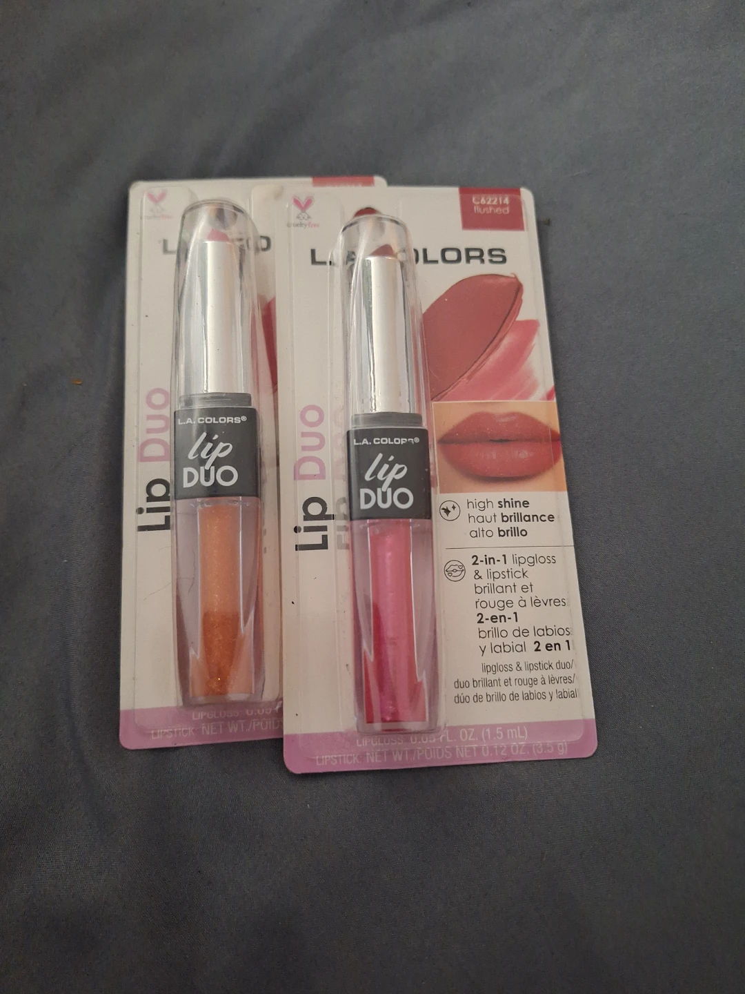L.A. Colors Lip Duo 2-in-1 Lipgloss & Lipstick