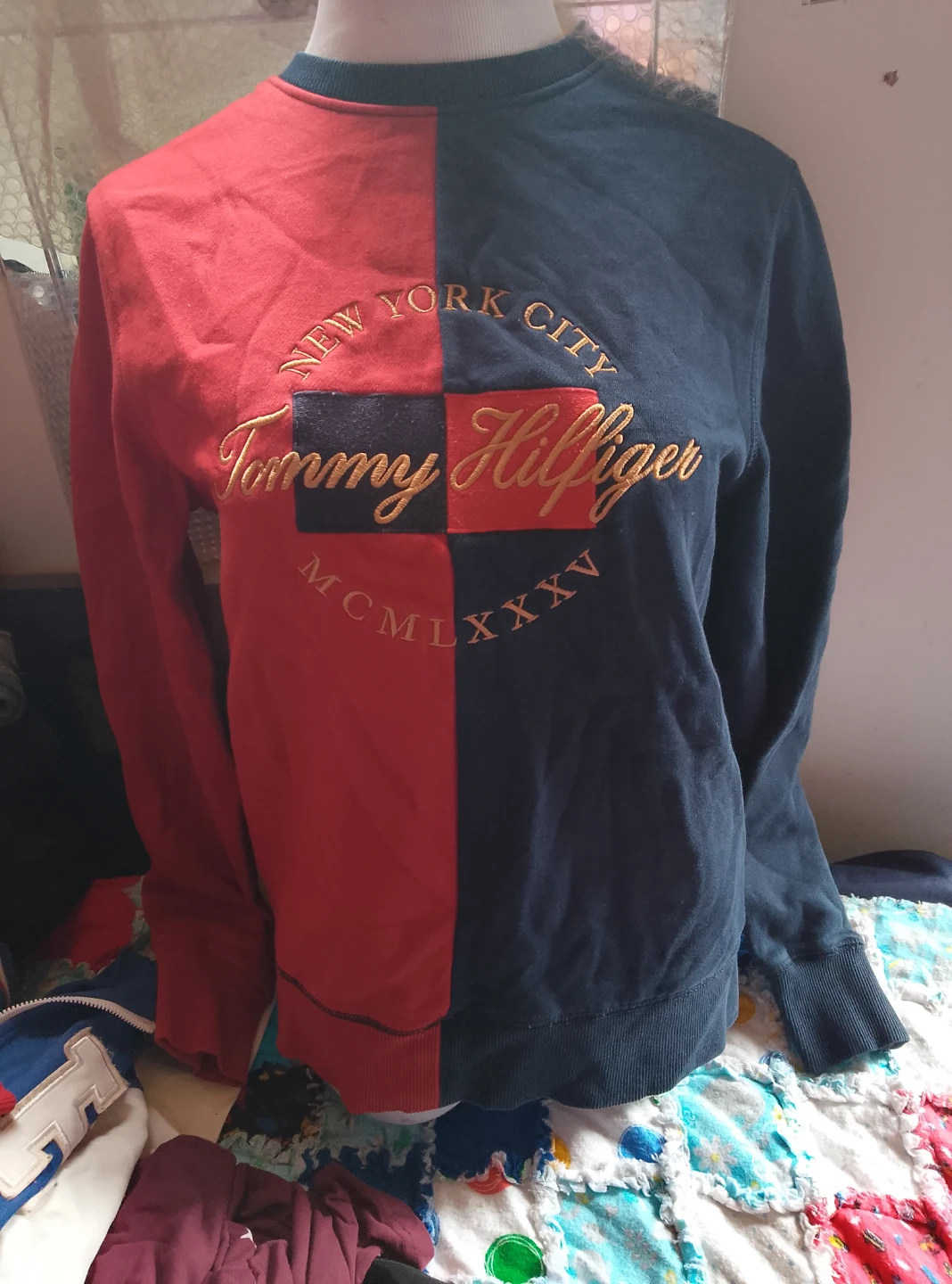 Tommy Hilfiger Colour Block Crewneck Sweatshirt