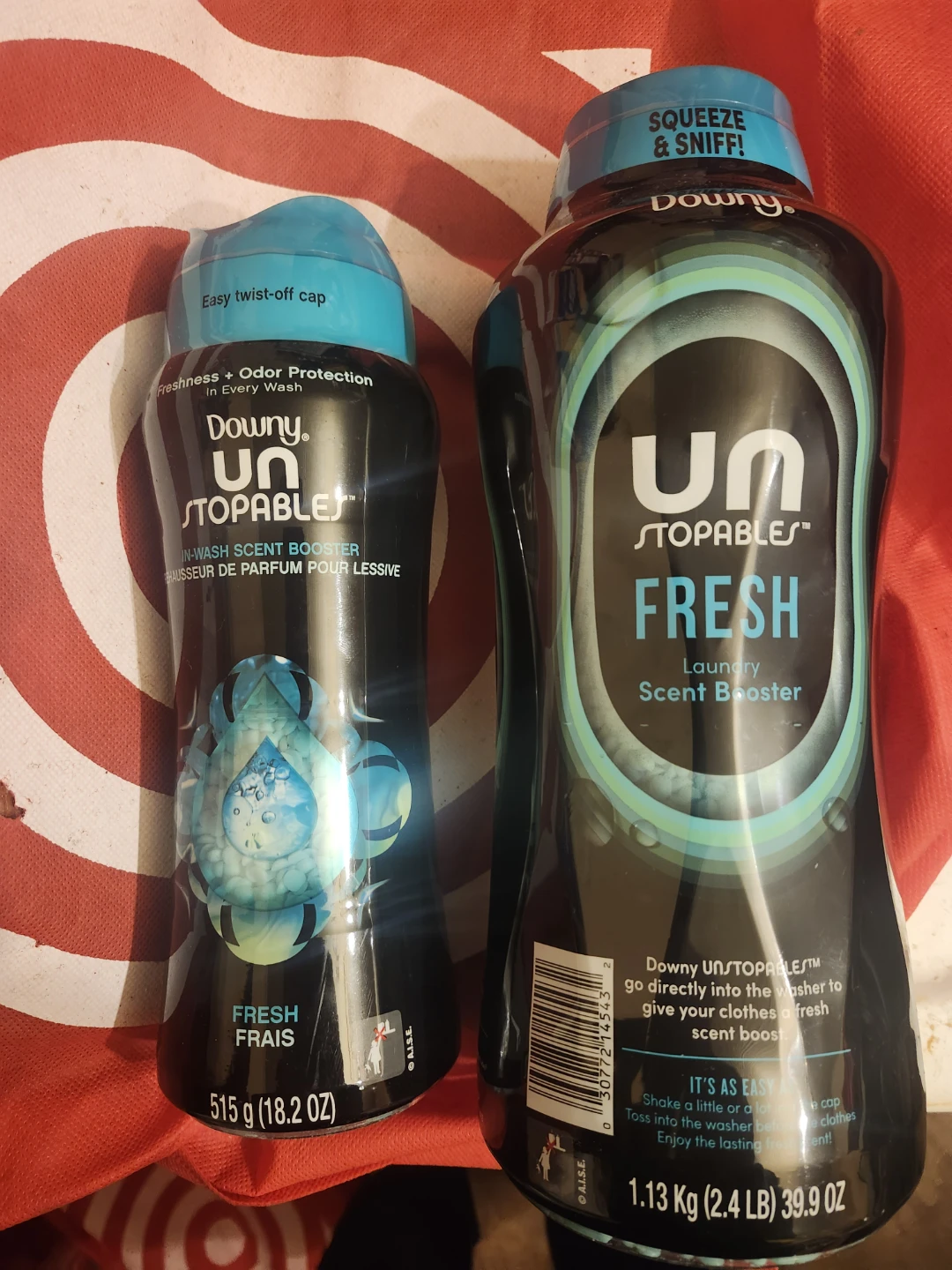 Downy Unstopables Fresh Scent Booster Laundry - 515g & 1.13kg