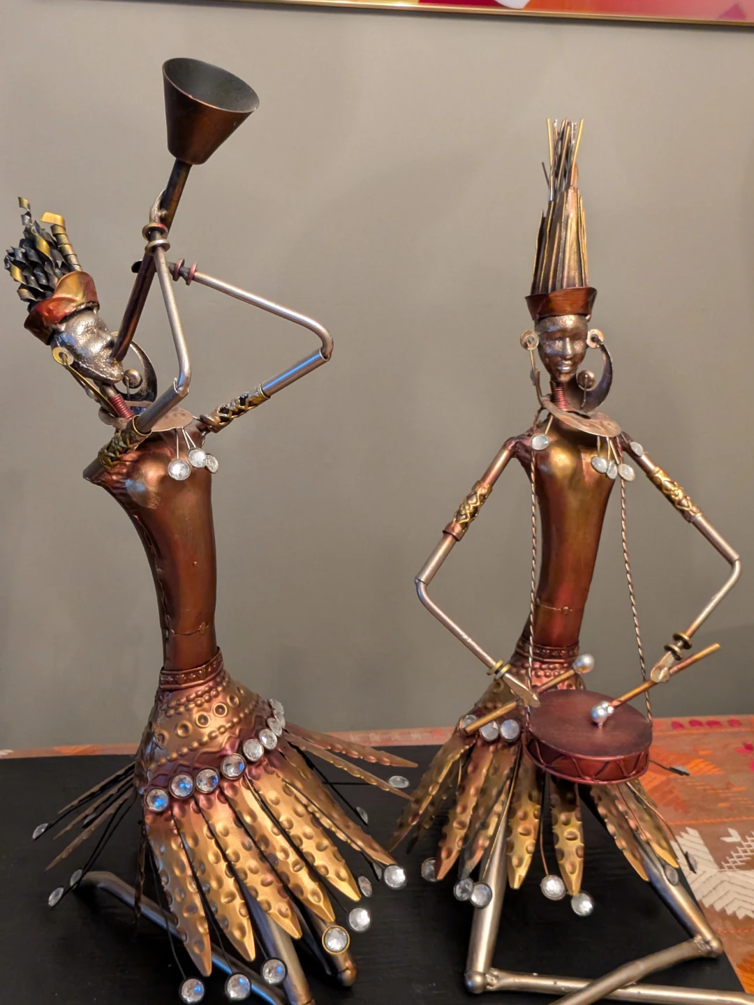 Dancers with Instruments Figurines
