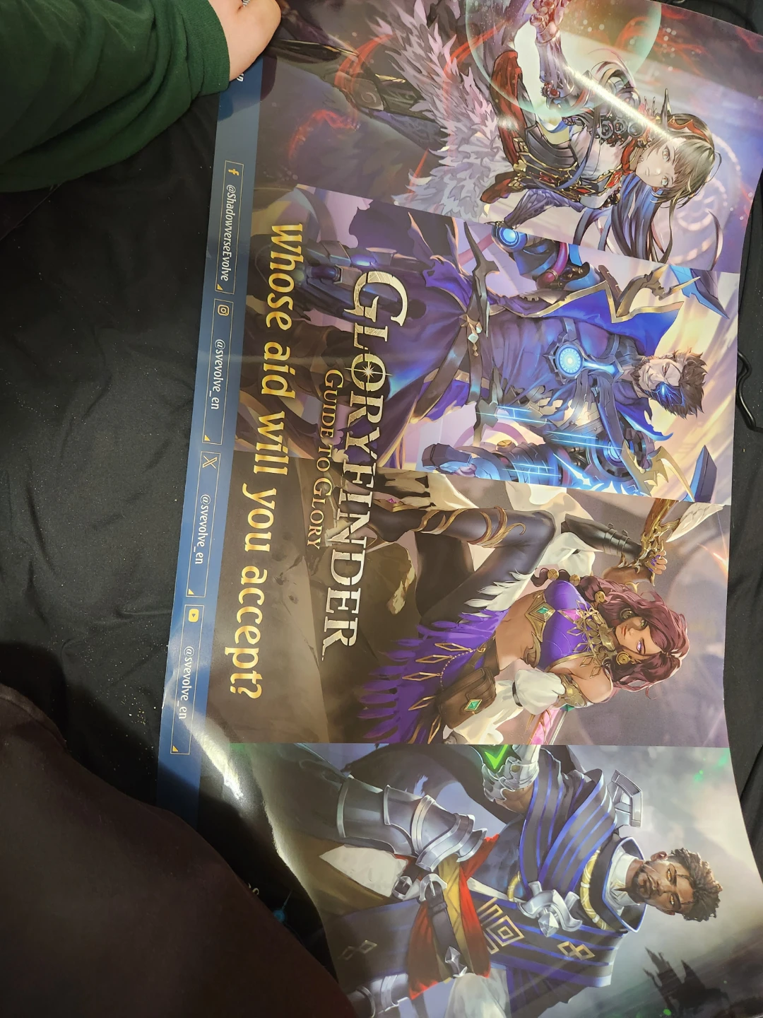 Shadowverse Evolve Gloryfinder Guide to Glory Poster