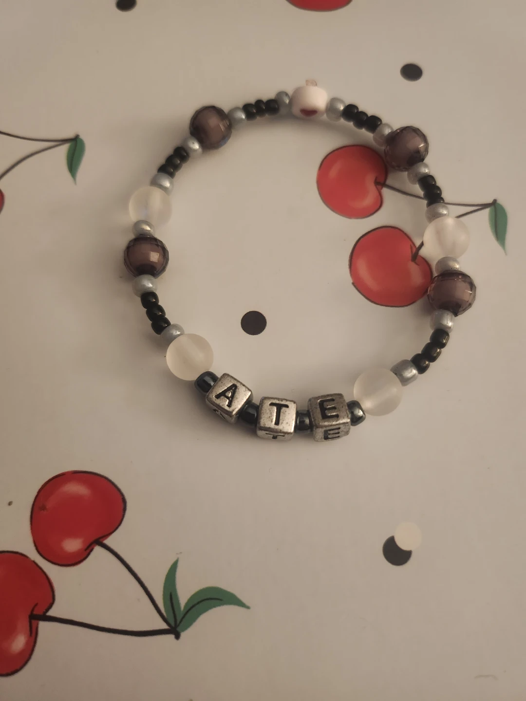 Handmade STRAY KIDS "ATE" Beaded Bracelets - photo 2