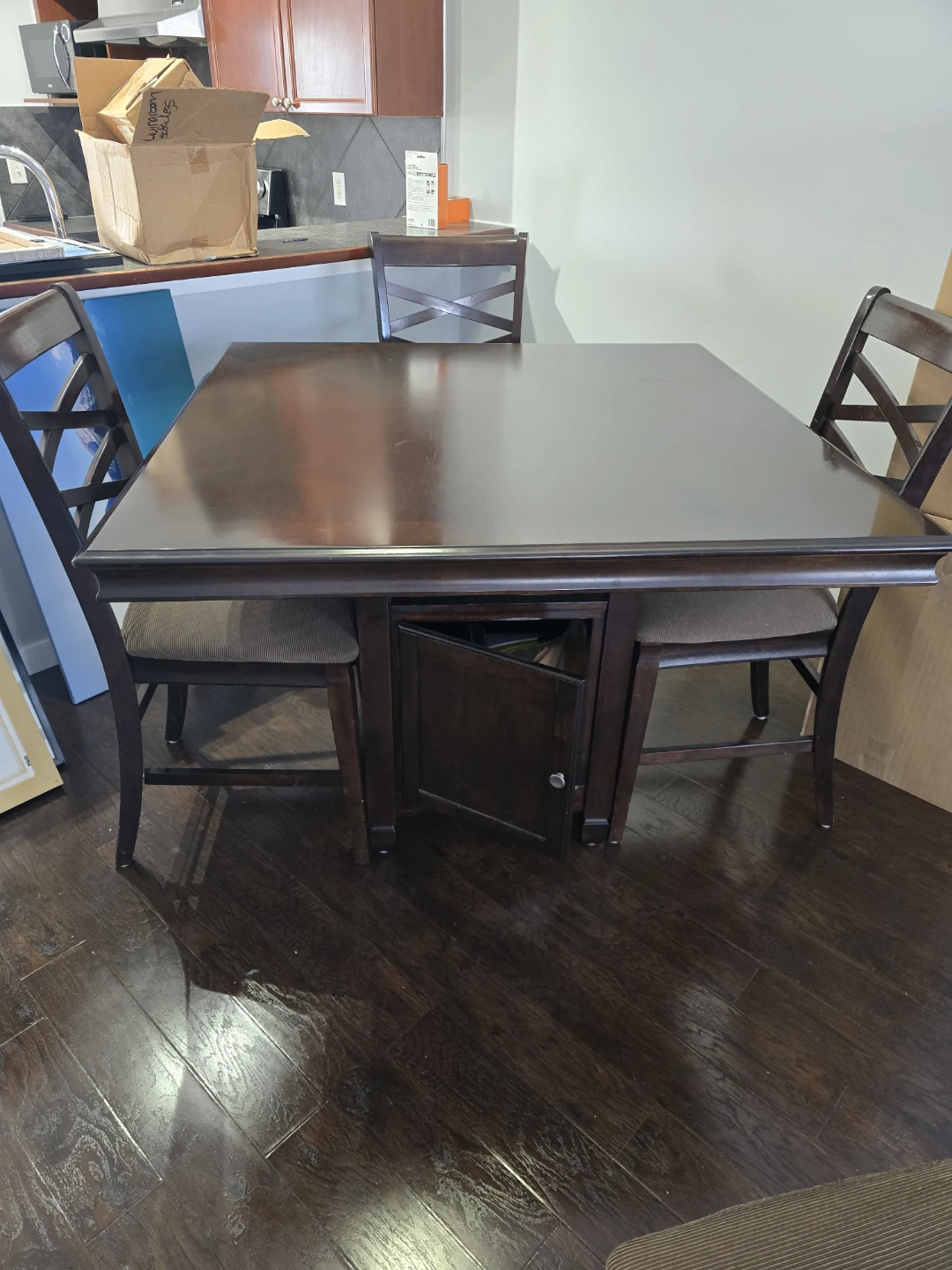 Ashley Furniture Bar height table and chairs