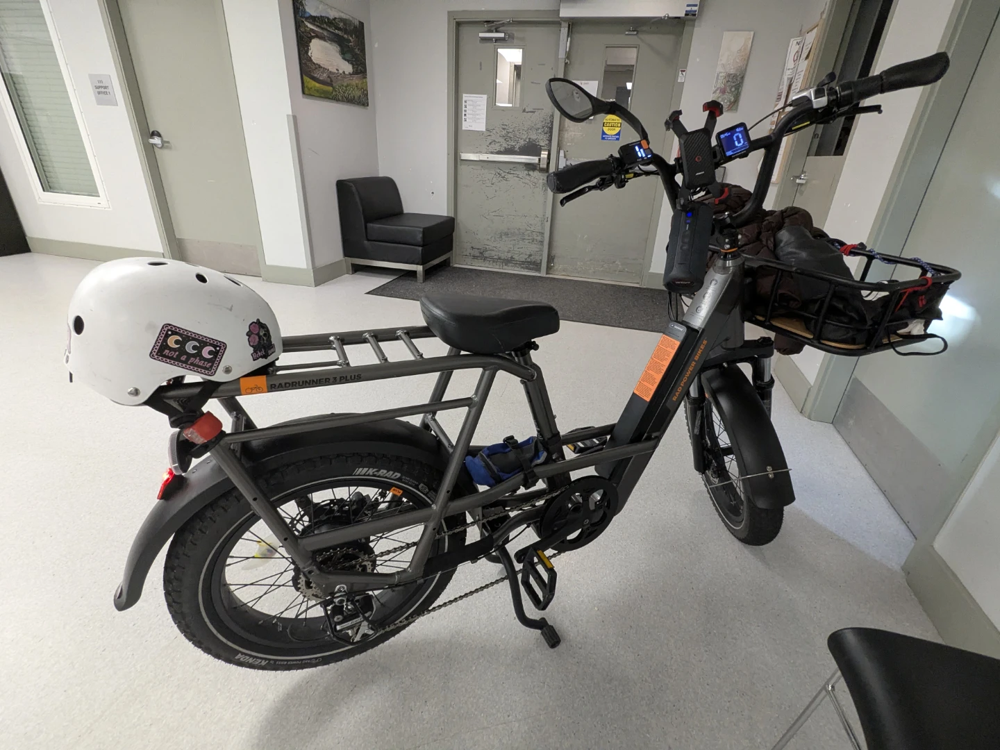 🧡Rad Power Bikes RadRunner3 Plus Electric Bike - Grey🧡 - photo 5